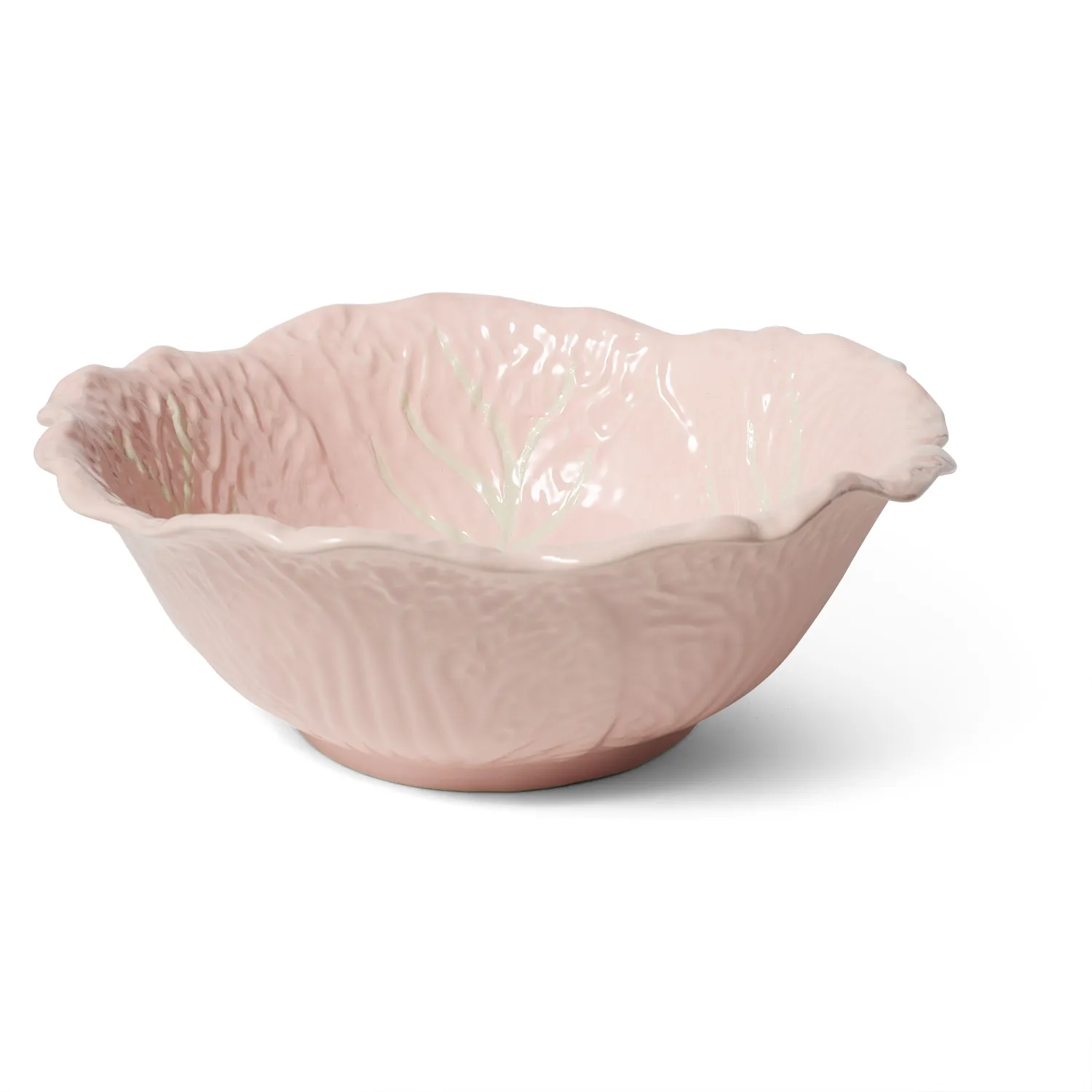 Sur La Table Pink Cabbage Serving Bowl