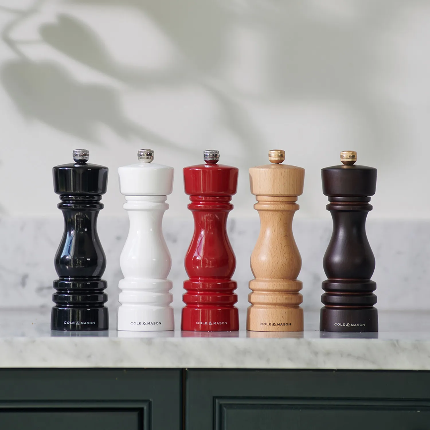 Cole & Mason London Pepper Mills, 7" 