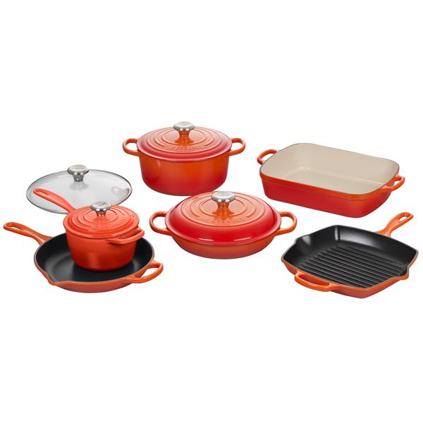 Le Creuset 10-Piece Cookware Set