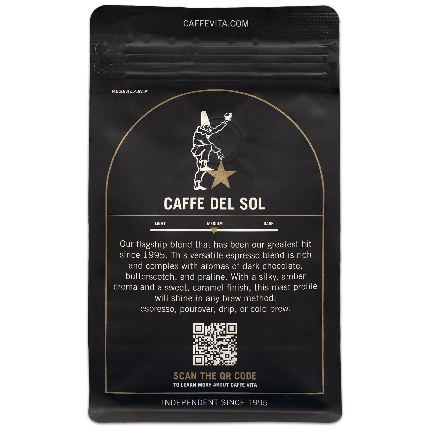 Caffe Vita Caffe Del Sol Medium Roast Espresso