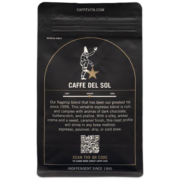 Caffe Vita Caffe Del Sol Medium Roast Espresso - thumbnail 2