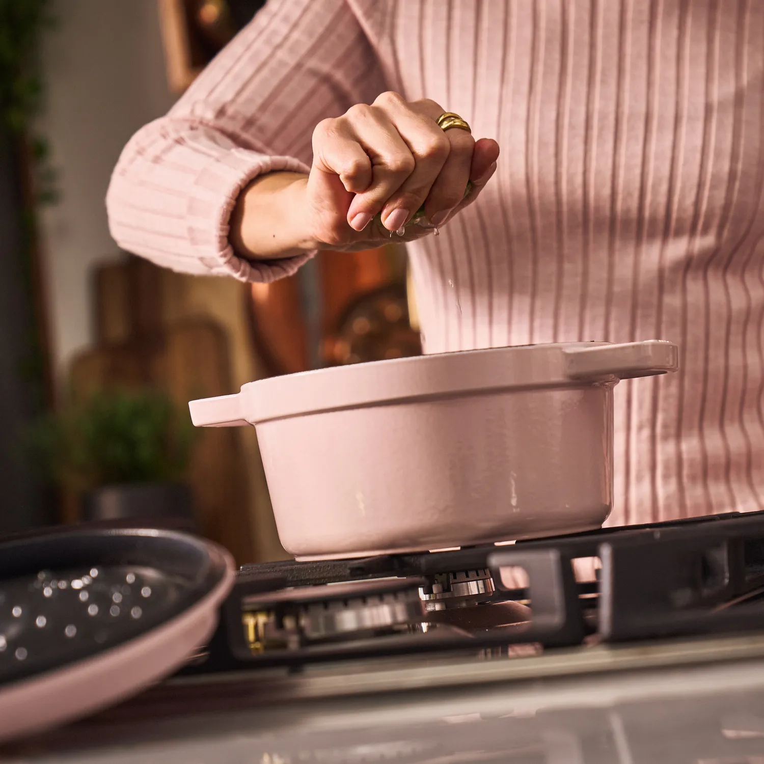 Staub Round Dutch Oven, 5.5 qt.