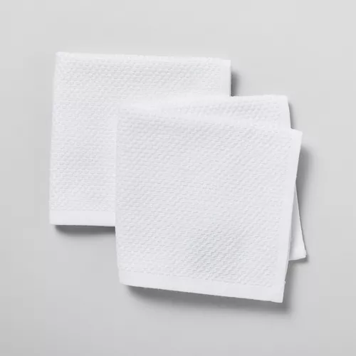 Sur La Table Organic Cotton Dishcloths, Set of 2