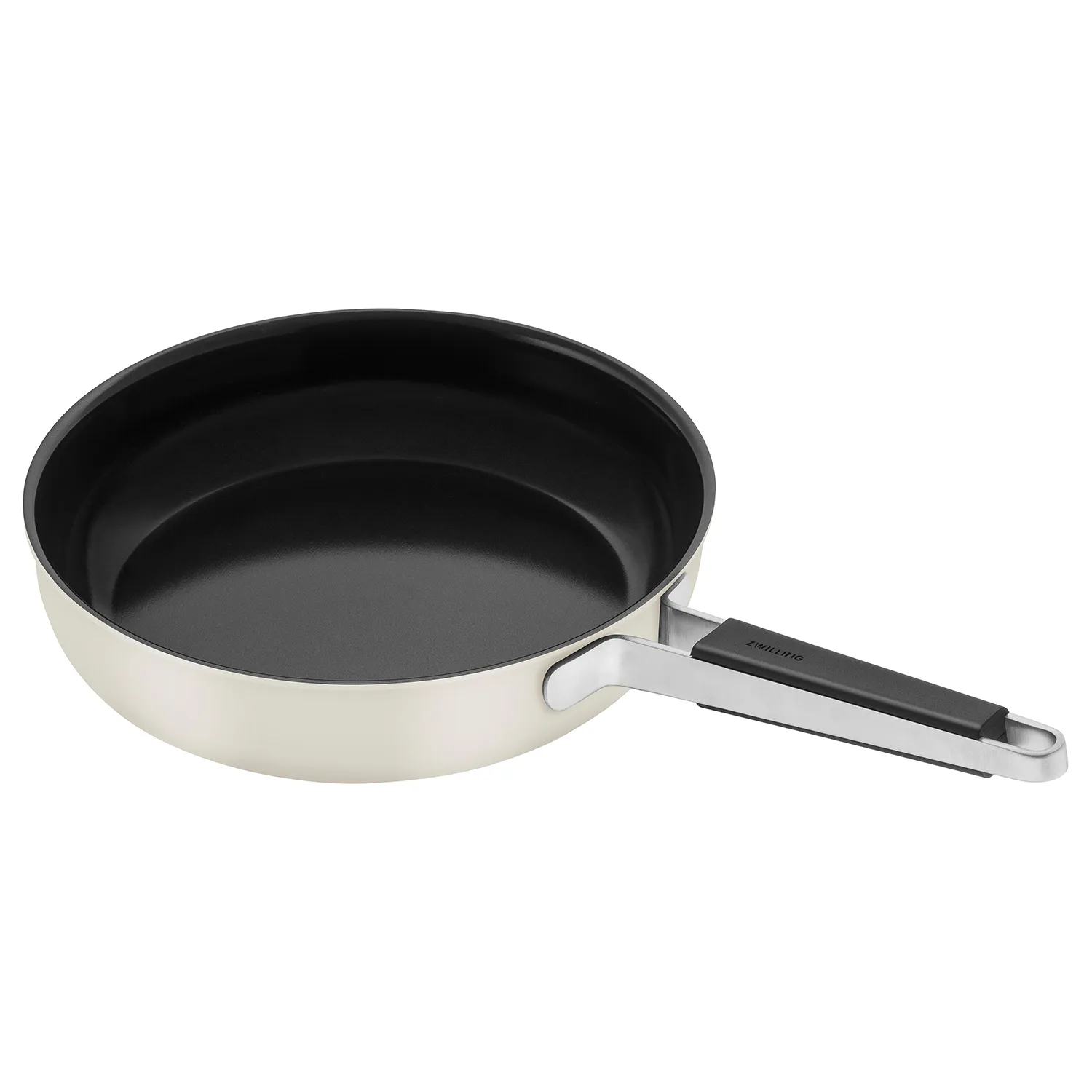 Zwilling Pure Stainless Steel Ceramic Nonstick Skillet, 11"