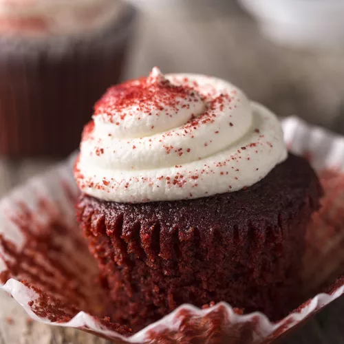 Red Velvet Cupcakes with Cream Cheese Frosting