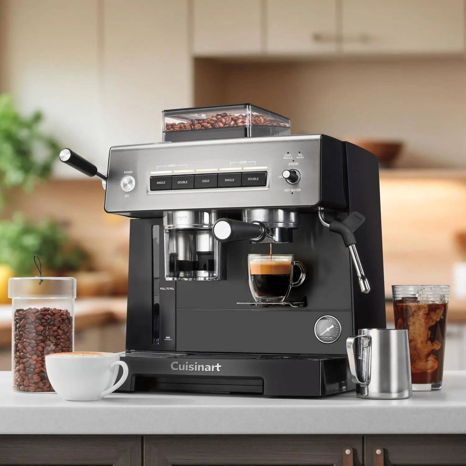 Cuisinart Espresso Bar™ Grind & Brew Espresso Machine