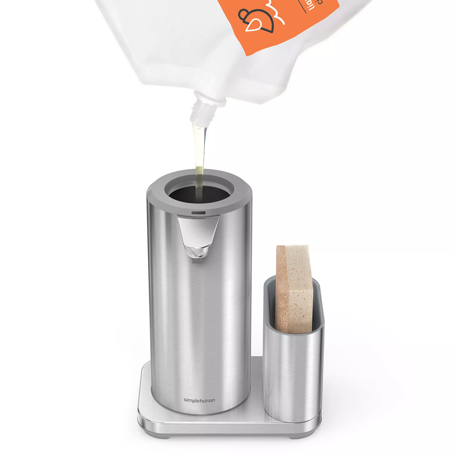 Simplehuman Motion Sensor Soap Pump with Caddy, 14 oz.