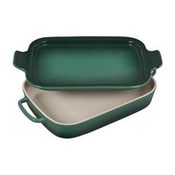 Le Creuset Rectangular Baker with Platter Lid Love this combo baker
