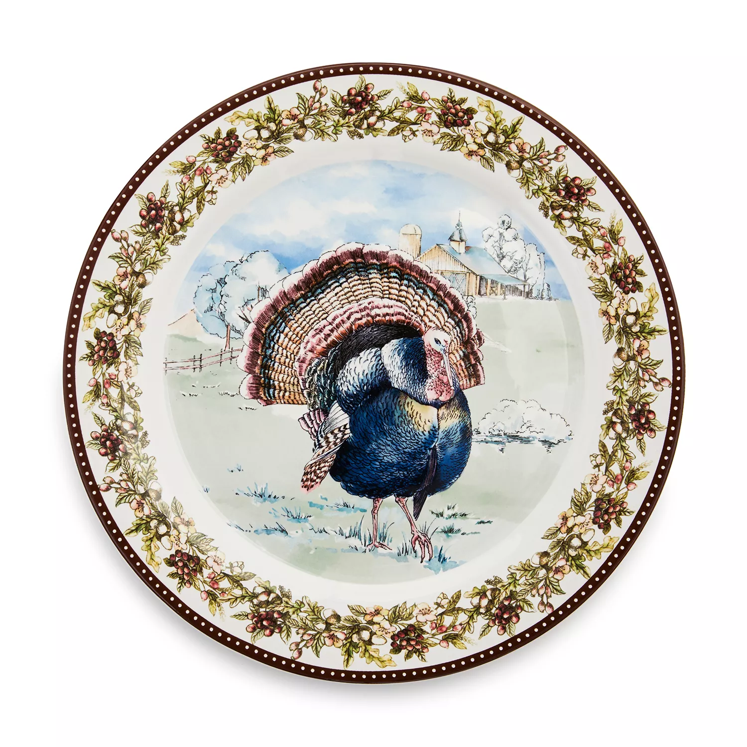 Sur La Table Turkey 12-Piece Dinnerware Set