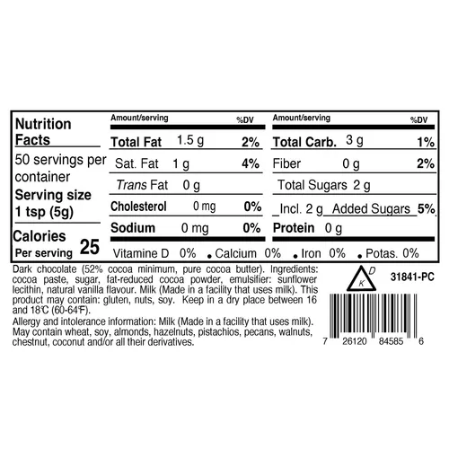 Valrhona™ Dark Chocolate Chips