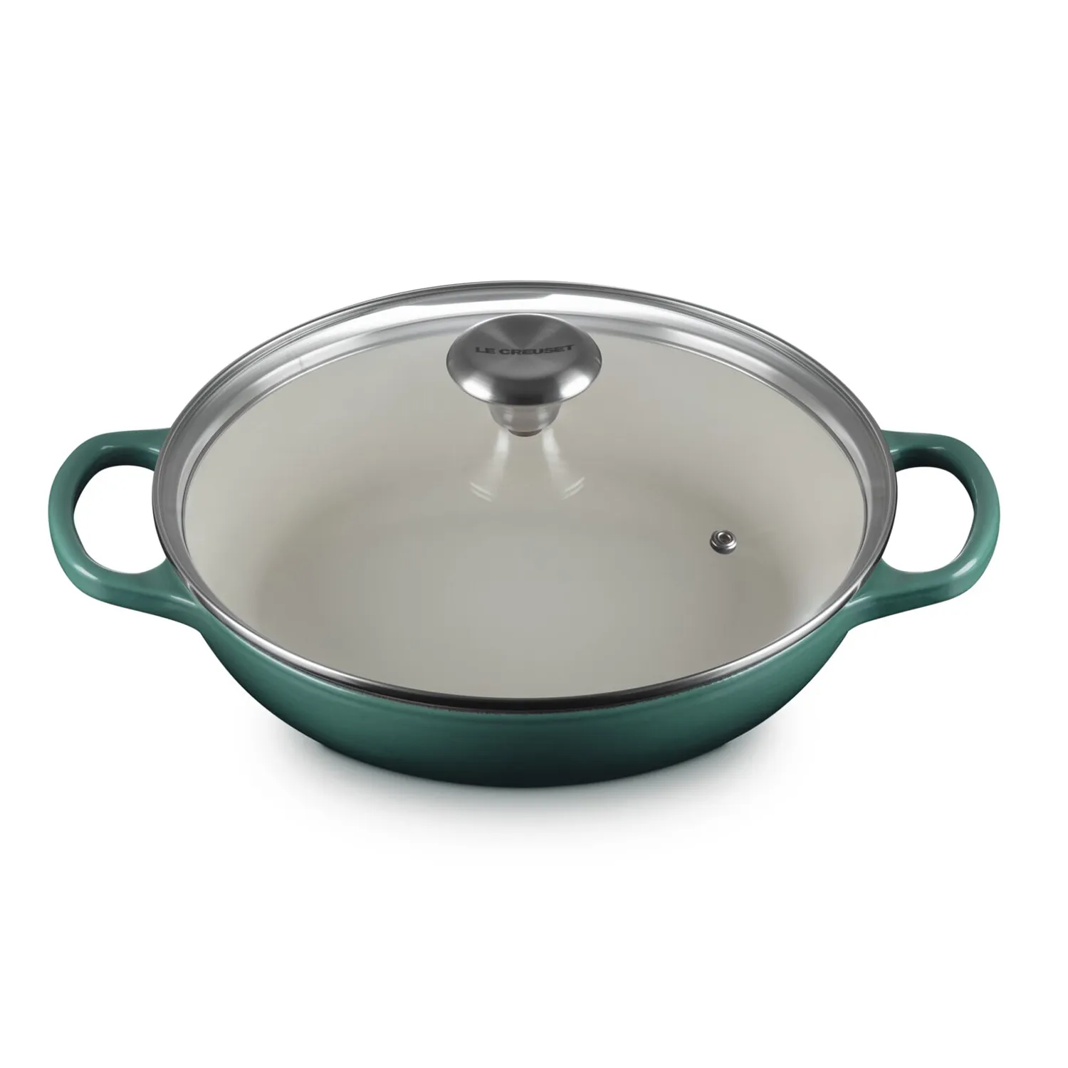 Le Creuset Signature Braiser with Glass Lid, 2.25 qt.
