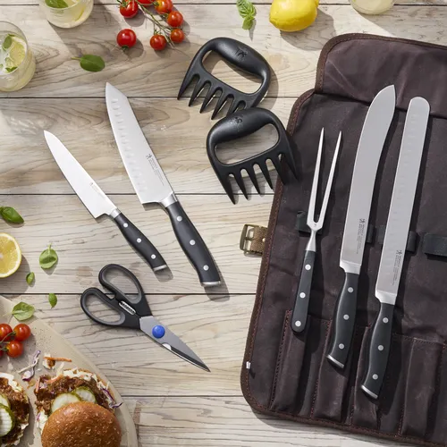 Zwilling Forged Accent 9-Piece Barbecue Carving Tool Set