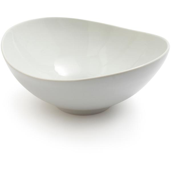 Blanc Oval Swoop Bowl
