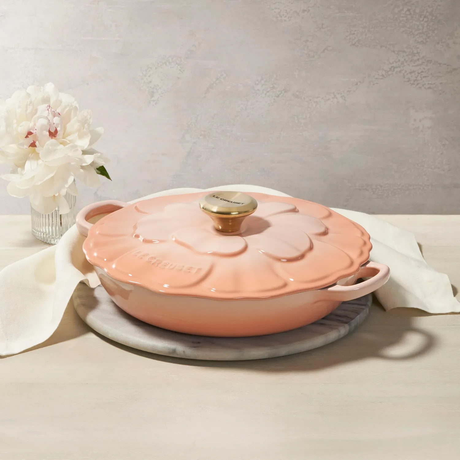Le Creuset Signature Petal Braiser, 2.25 qt. 