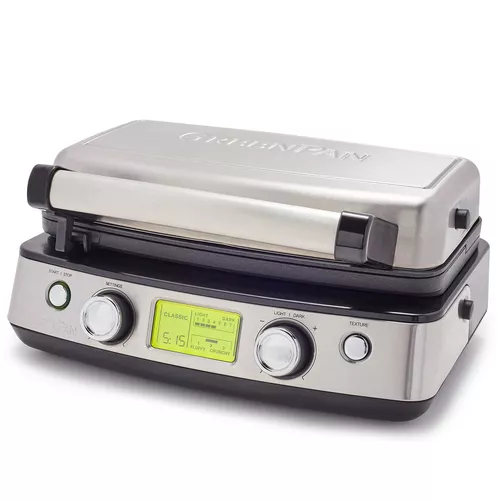 GreenPan Elite Ceramic Nonstick 2-Square Waffle Maker