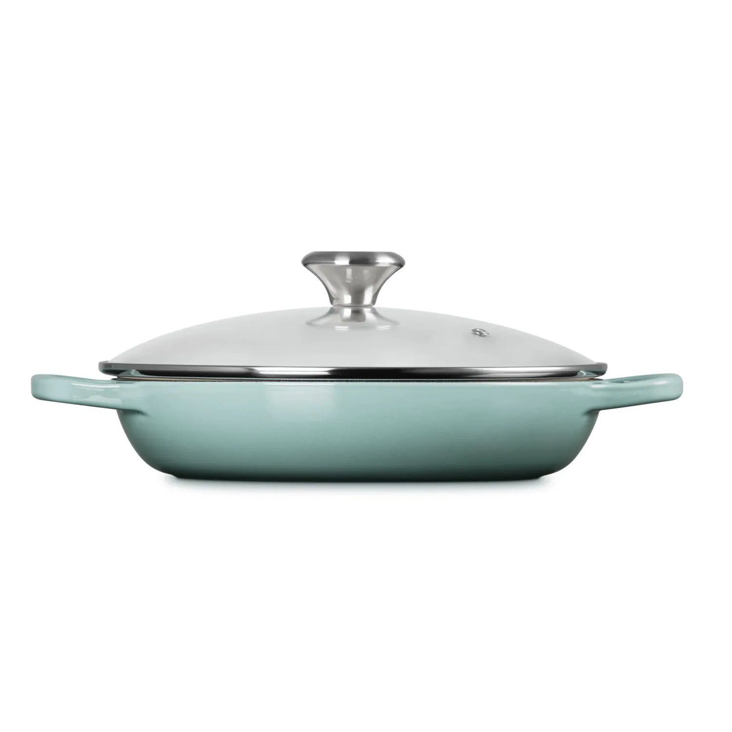 Le Creuset Signature Braiser with Glass Lid, 2.25 qt.