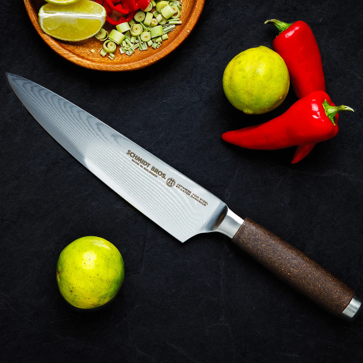 Schmidt Brothers Artisan Chef's Knife, 8"