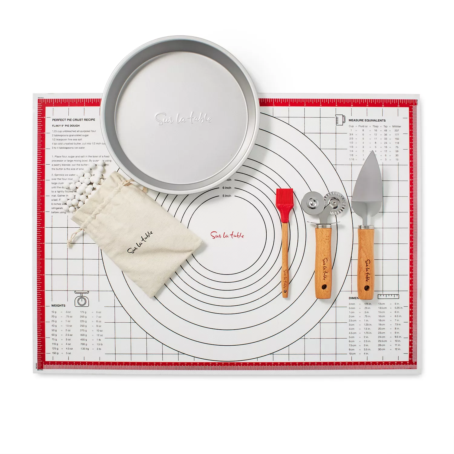 Sur La Table Nonstick Silicone Pastry Mat, 18 x 25