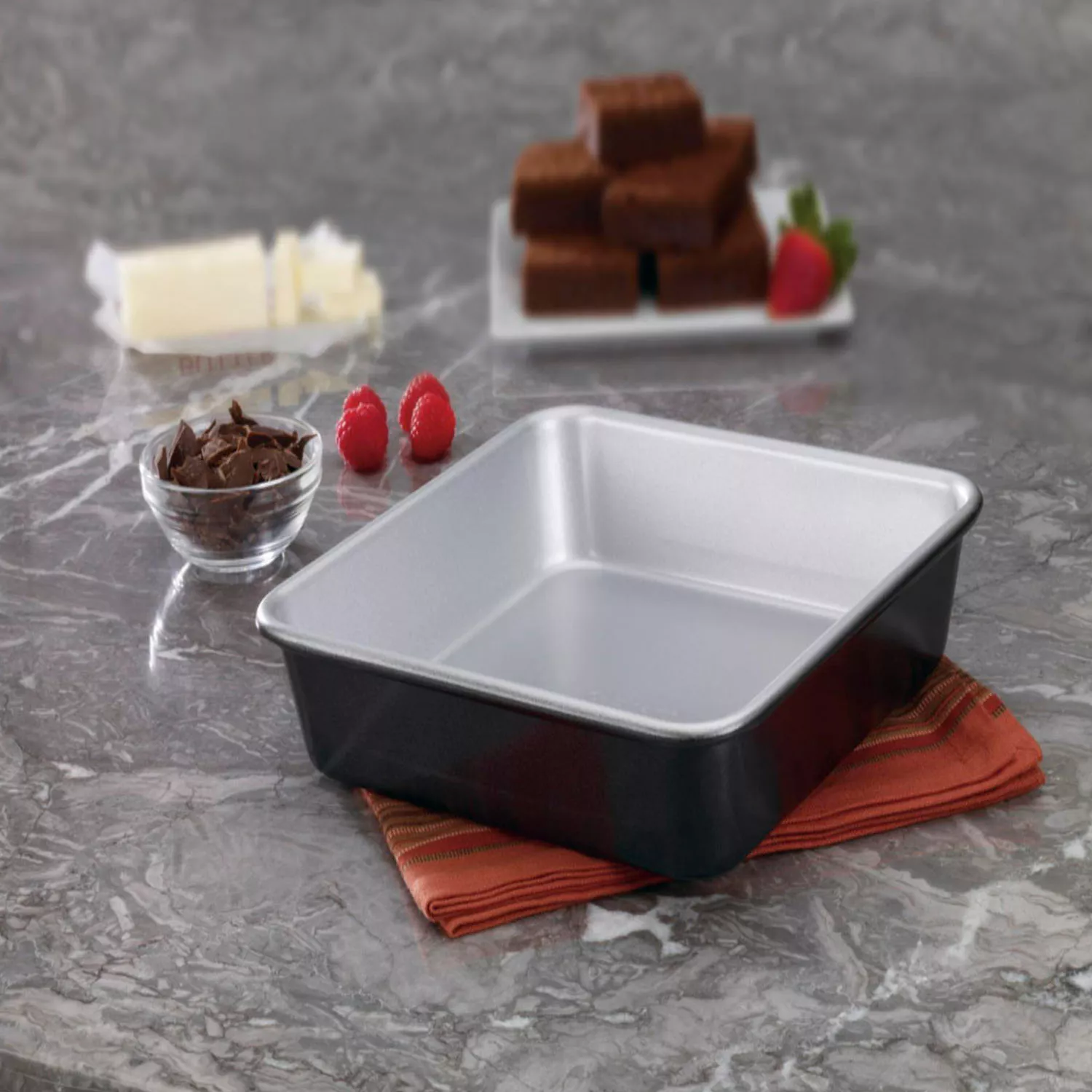Cuisinart® Chef's Classic™ Square Cake Pan, 9" x 9"