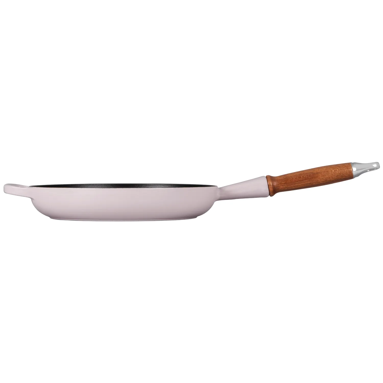 Le Creuset Enameled Cast Iron Alpine Wood Handled Skillet, 10.25"
