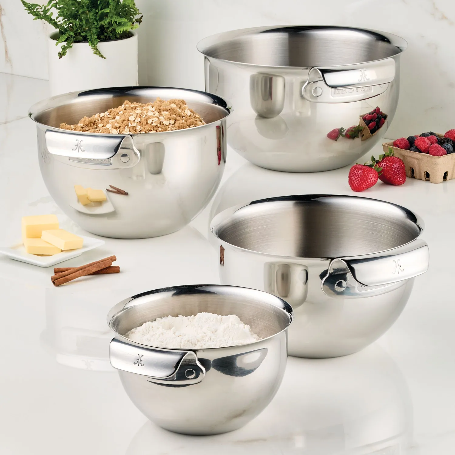 Hestan CopperBond and Provisions Stainless Steel Mixed 27-Piece Cookware Set