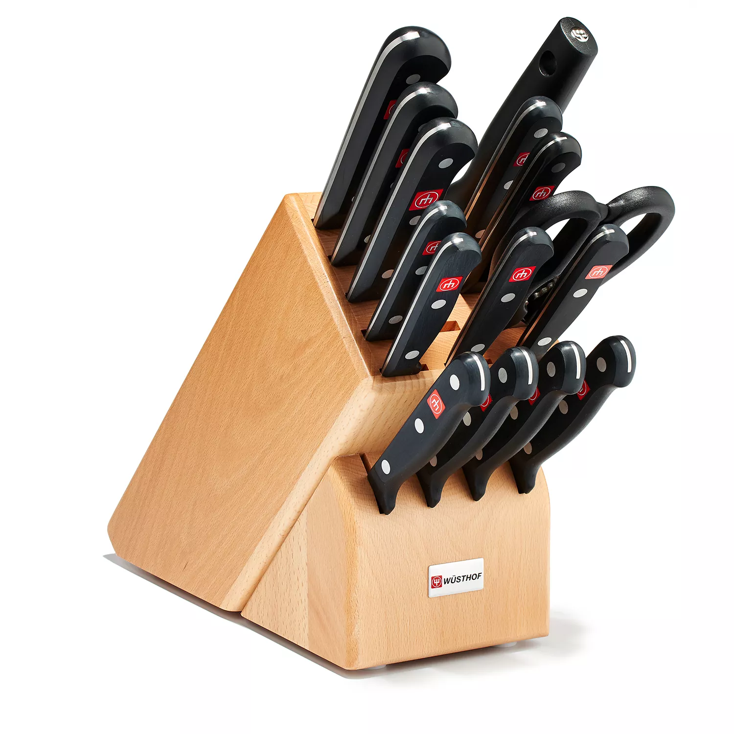  WÜSTHOF Gourmet 16-Piece Knife Block Set: Home & Kitchen