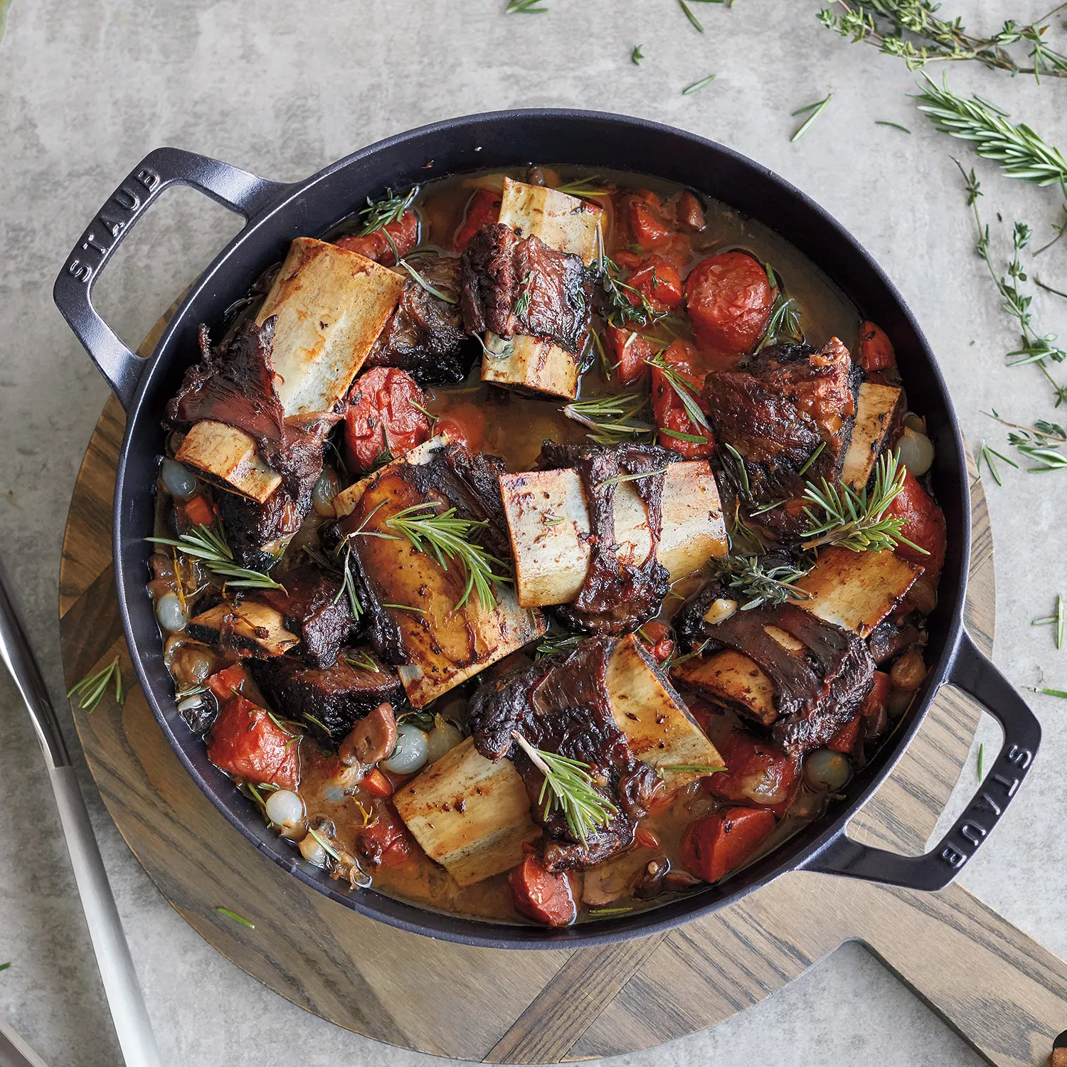 Staub Heritage All-Day Pan with Domed Glass Lid, 3.5 qt.