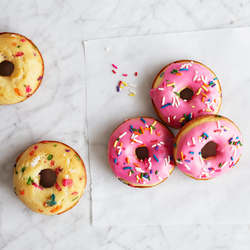 Sur La Table Frosted Rainbow Sprinkle Doughnuts Mix
