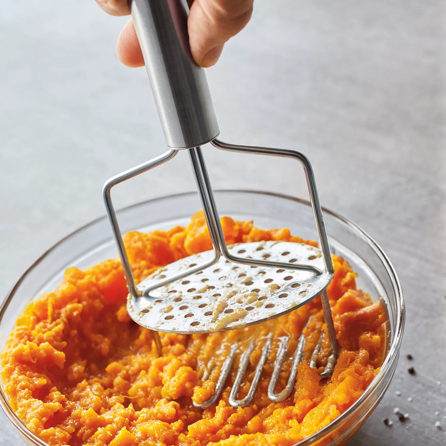 BergHOFF Essentials Stainless Steel Potato Masher, 1 ct - Food 4 Less