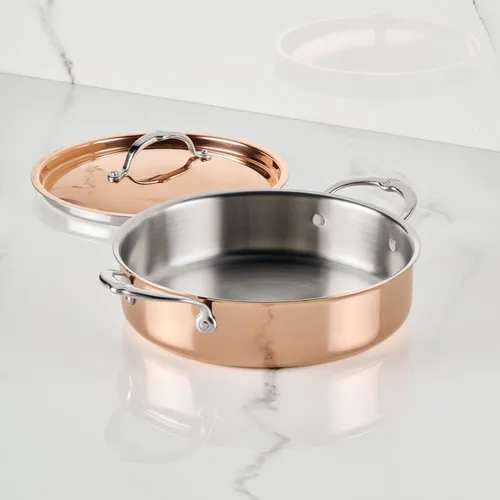 Hestan CopperBond® Aura™ Covered Braiser, 3.5 qt.