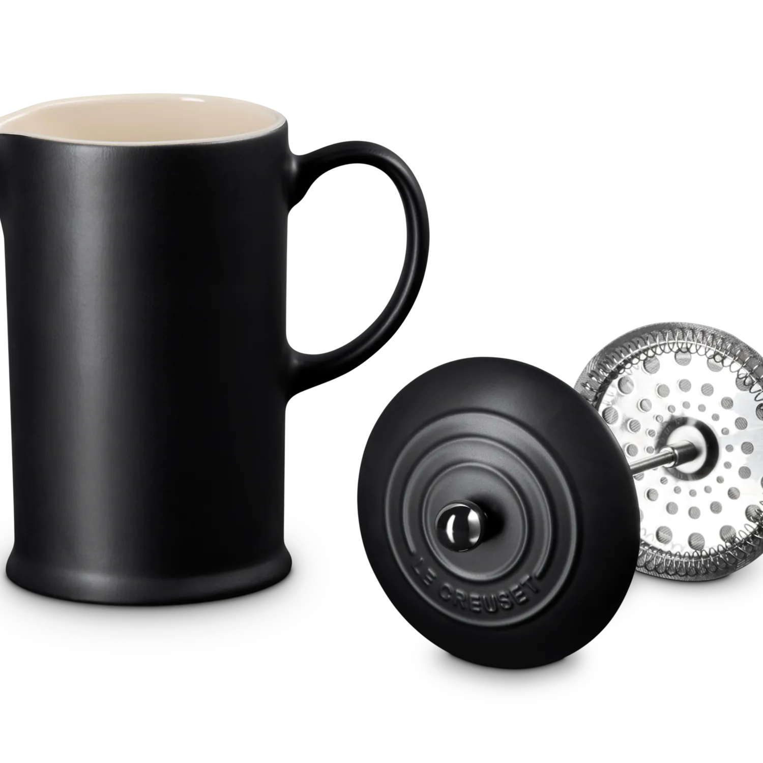 Le Creuset Stoneware French Press, 34 oz. 