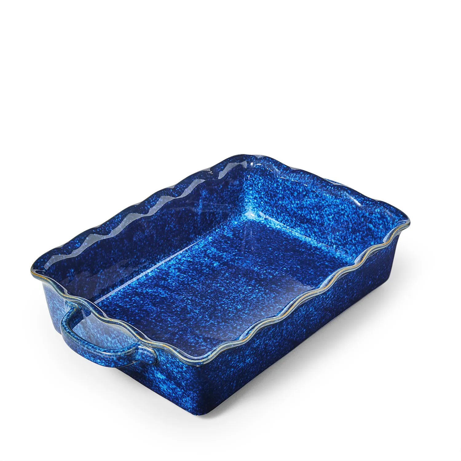 Sur La Table Wavy Rectangular Baker, 4.7 qt.