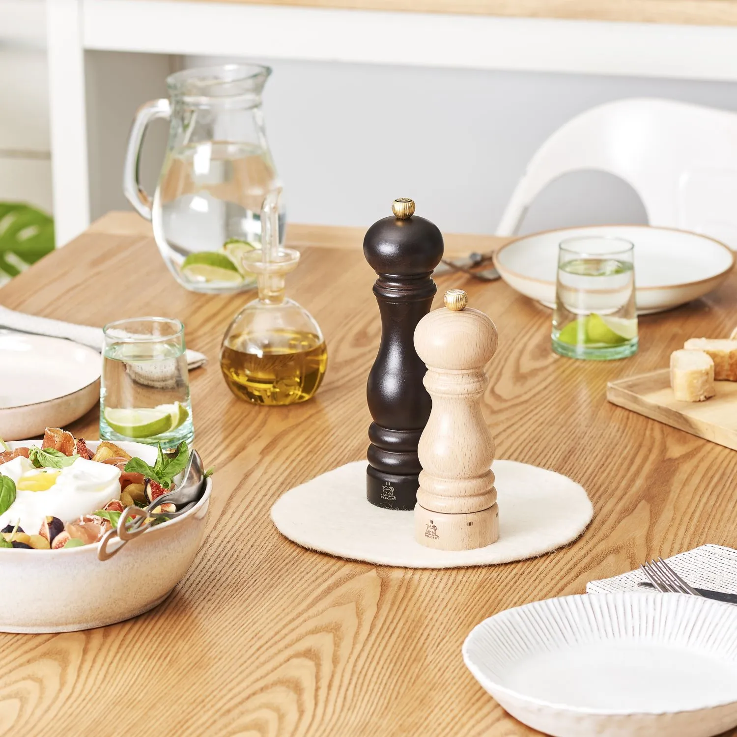 Peugeot Chocolate-Lacquer Paris U&#8217;Select Pepper Mill, 9&#34;