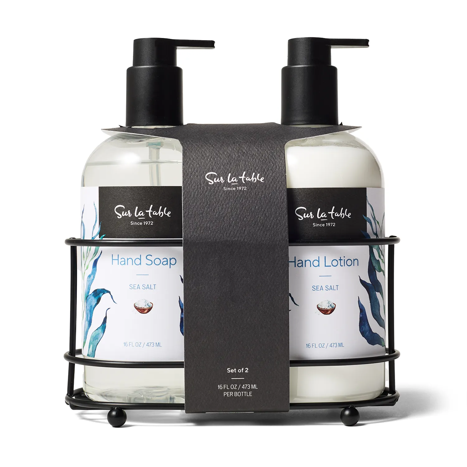 Sur la table Sea Salt Soap & Lotion Caddy Set 
