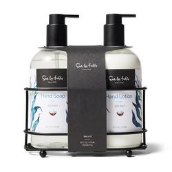 Sur la table Sea Salt Soap & Lotion Caddy Set 