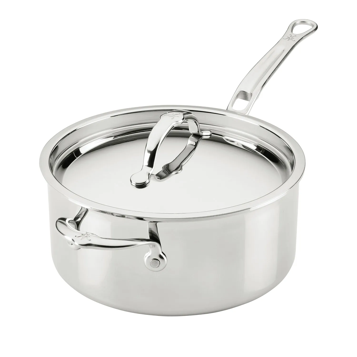 Hestan ProBond Luxe Stainless Steel Saucepan with Lid