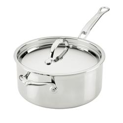 Hestan ProBond Luxe Stainless Steel Saucepan with Lid