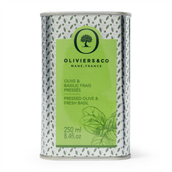Oliviers & Co Basil Olive Oil. 10 oz.