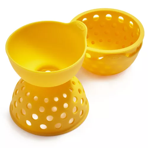 OXO Good Grips Silicone Egg Poacher, Set of 2