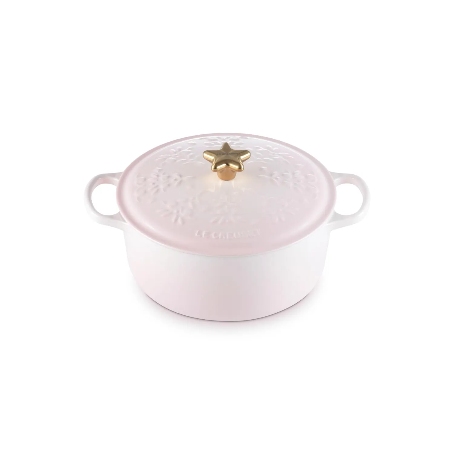 Le Creuset Noel Collection Signature 4.5-qt. Round Dutch Oven with Tree Embossed Lid