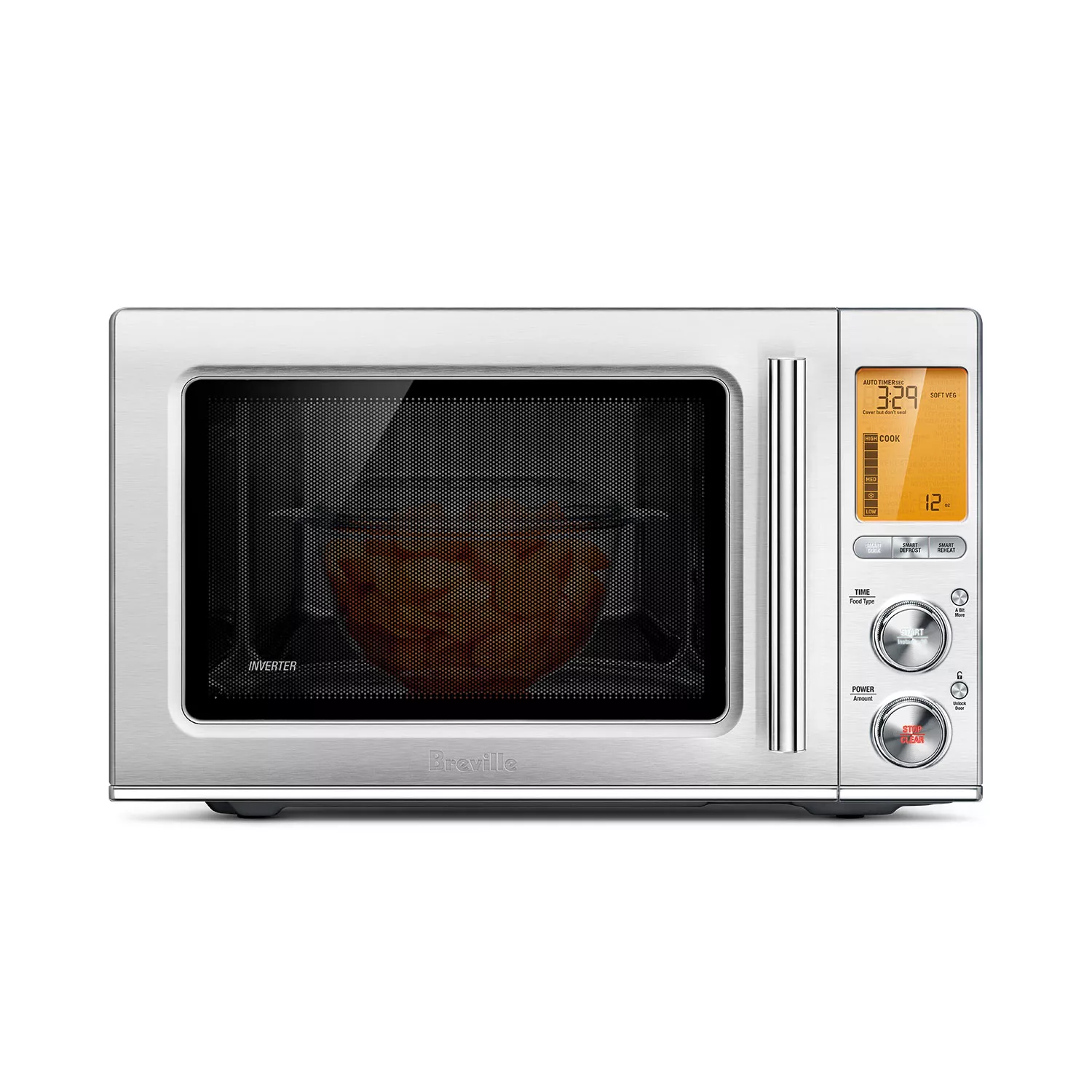 Breville Compact Wave Soft Close Microwave Sur La Table