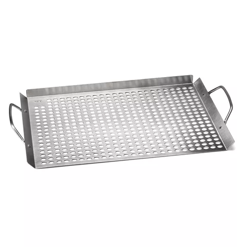 Outset Stainless Steel Grill Topper Grid, 11&#34; x 17&#34;