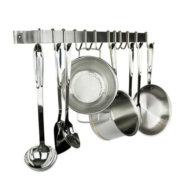 Enclume Stainless Steel Easy-Mount Wall Racks | Sur La Table
