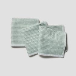 Sur La Table Essential Waffle-Weave Dishcloths, Set of 3