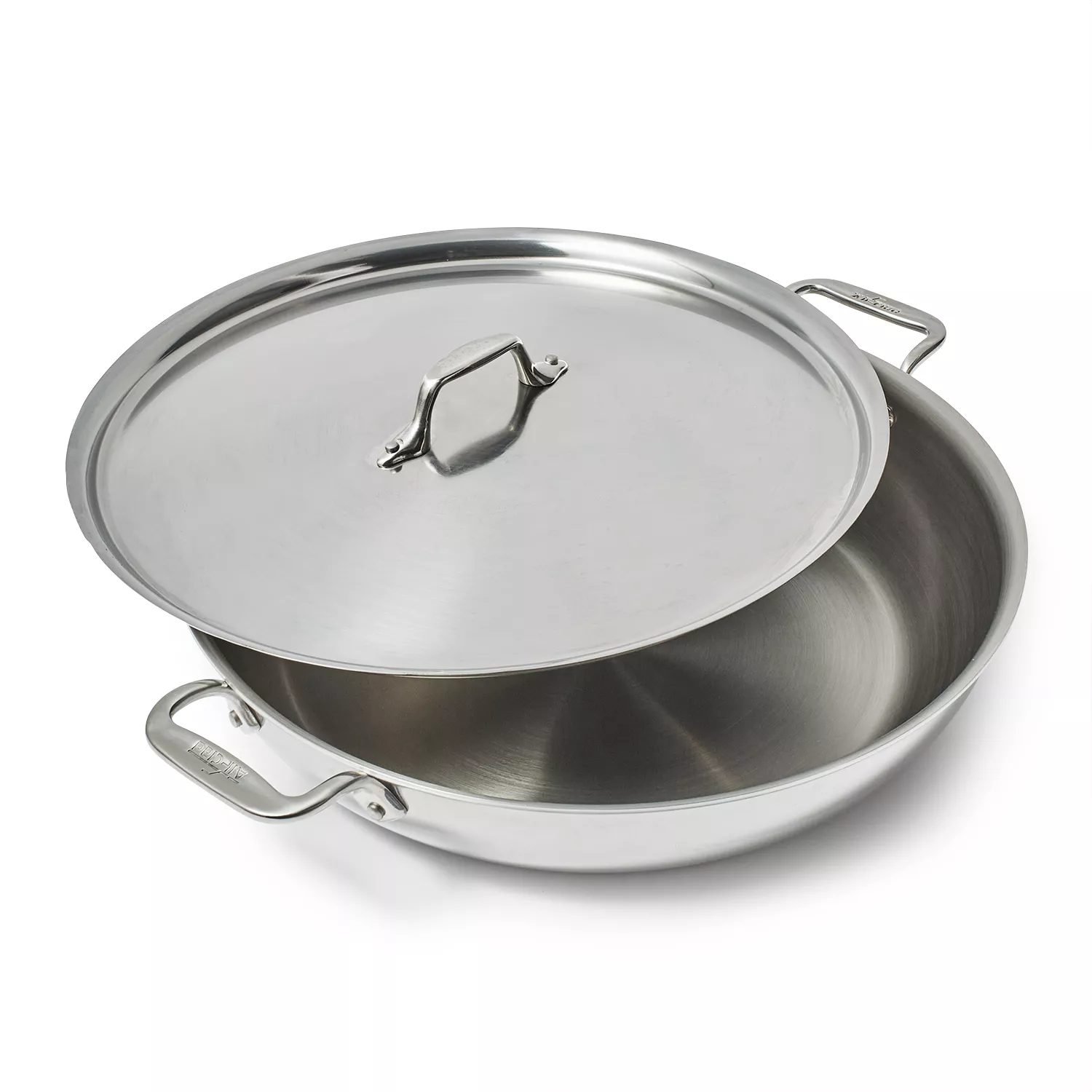 All-Clad D3 Stainless Steel Anniversary Casserole, 4 qt., Stainless Steel