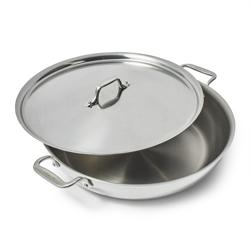 All-Clad D3 Stainless Steel Weekend Pan, 7 Qt. Learning to cook on stainless steel on a stove top can be a challenge, but it becomes second nature and then it