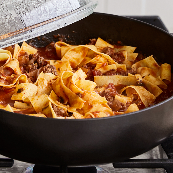 Online Prep Now, Eat Later: Fresh Pappardelle with Bolognese (ET)