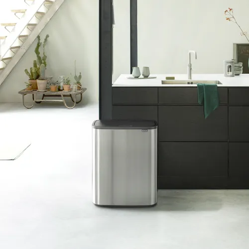 Brabantia Bo Touch Top Can, 2 x 30 L