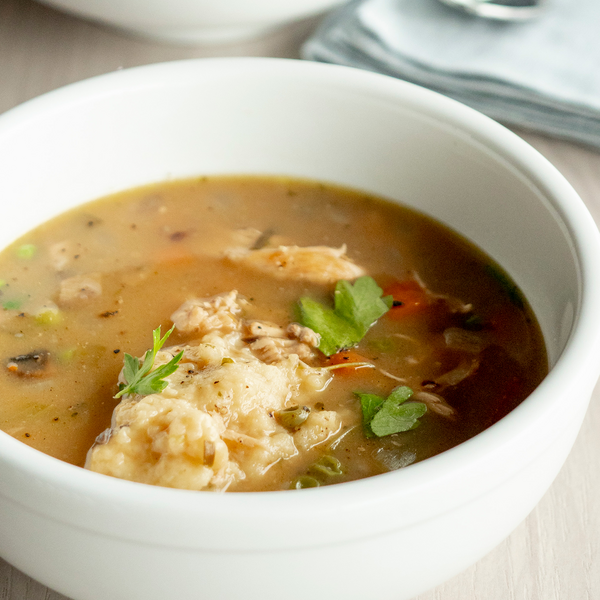 Online Hearty Chicken & Dumpling Soup (ET)