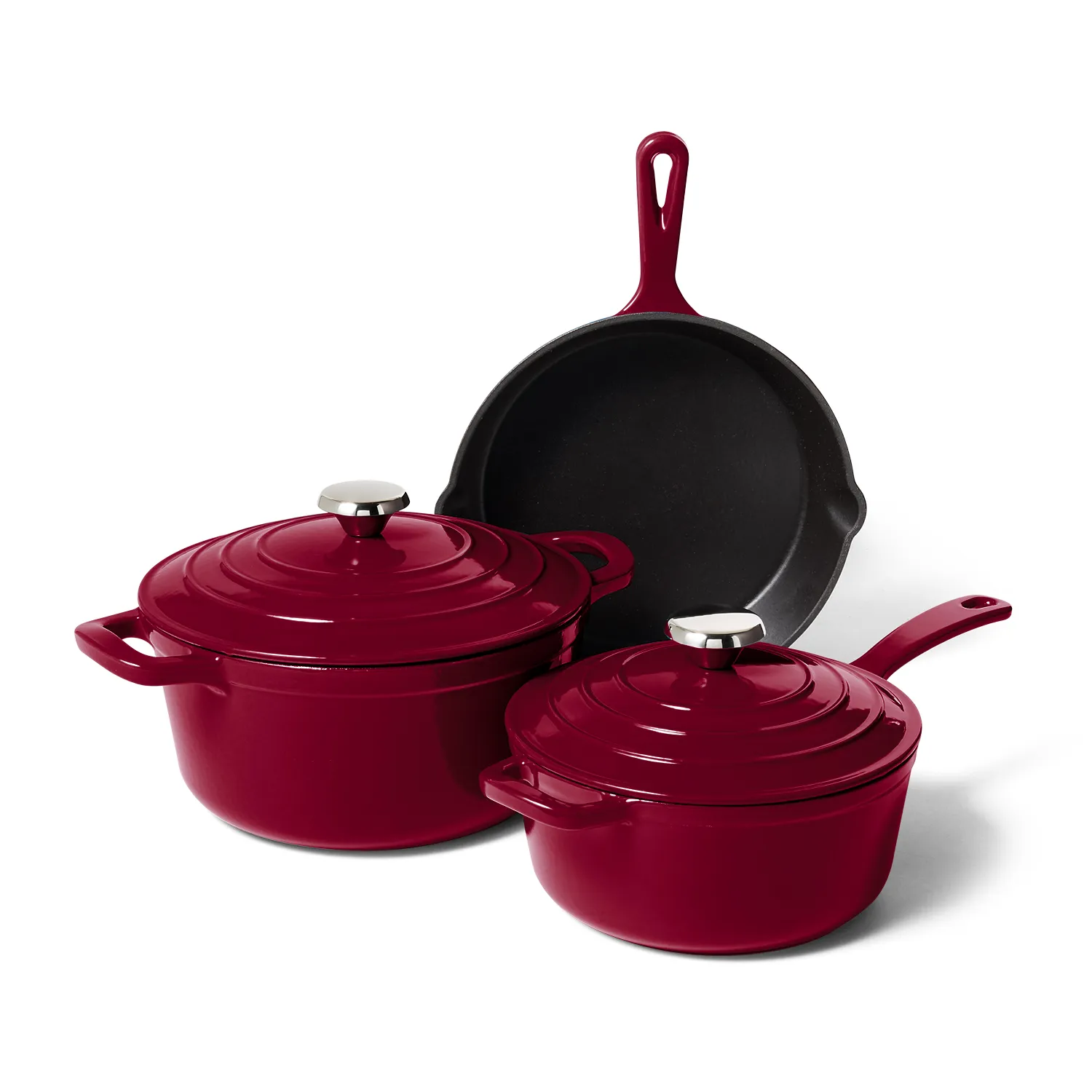 Sur la table Enameled Cast Iron 5-Piece Set